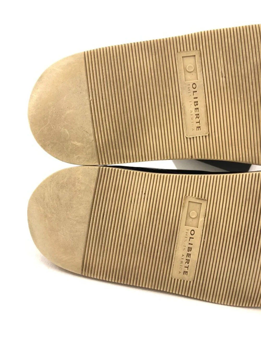 Oliberte Blue Leather Moc Toe Shoes EUr 44